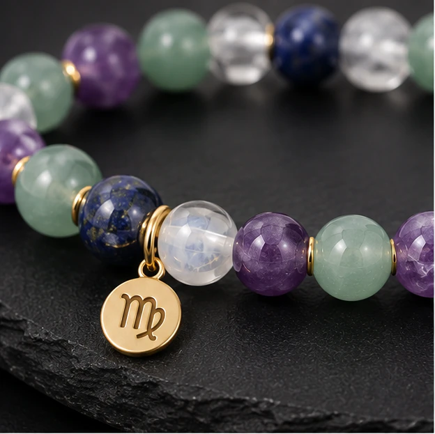 Virgo Crystal Bracelet 8mm