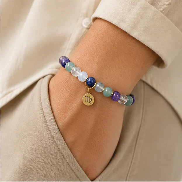 Virgo Crystal Bracelet 8mm