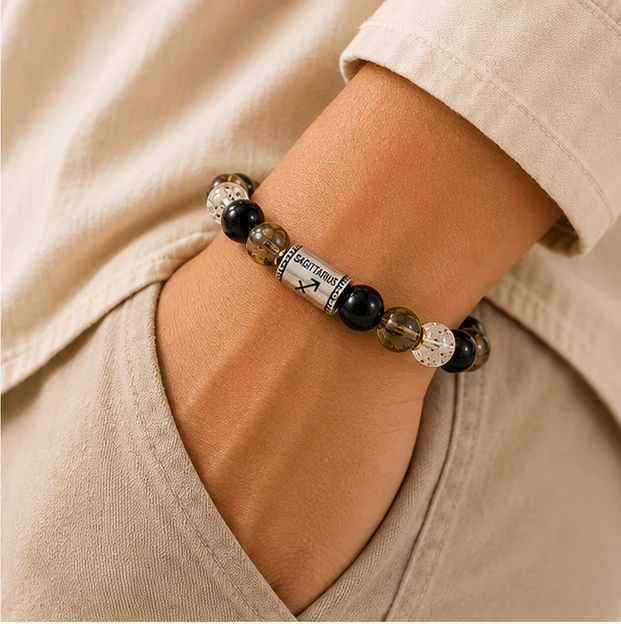 Sagittarius Crystal Bracelet 8mm