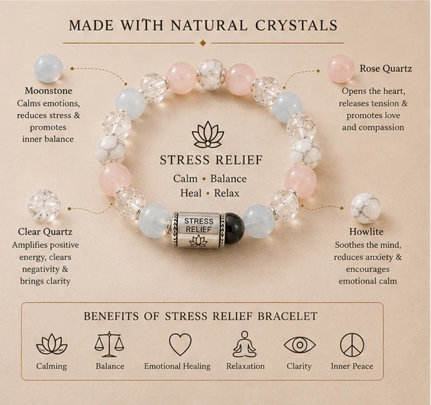 Custom Bracelet  Stress Relief