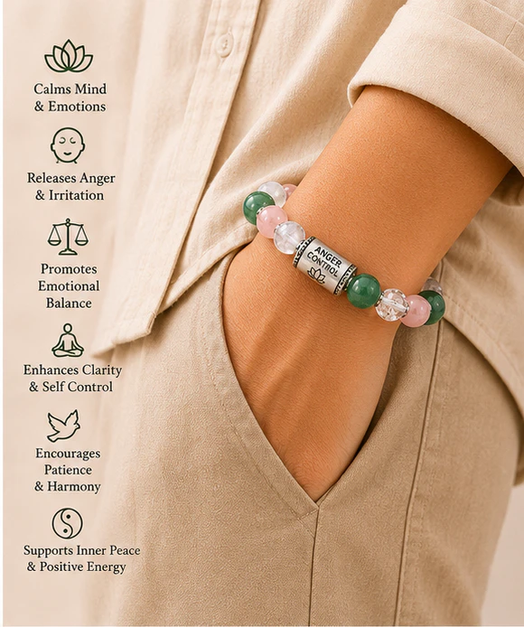 Custom Bracelet  Anger Control