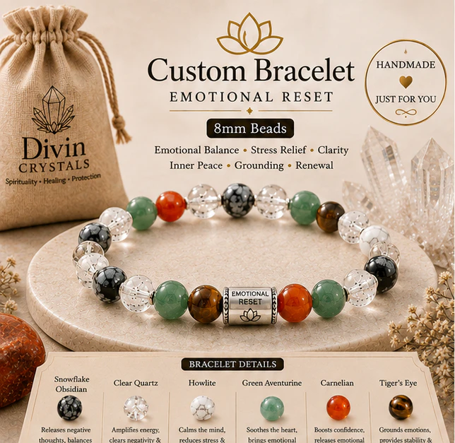 Custom Bracelet  Emotional Reset