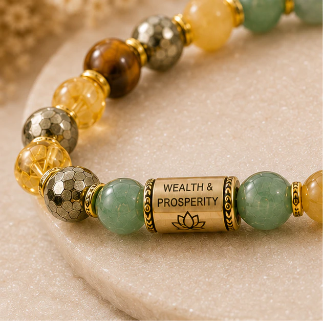 Custom Bracelet  Wealth &amp; Prosperity