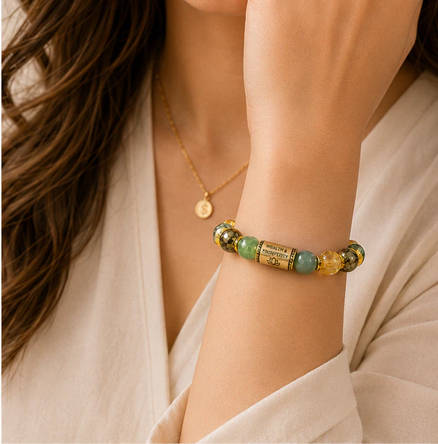 Custom Bracelet  Wealth &amp; Prosperity