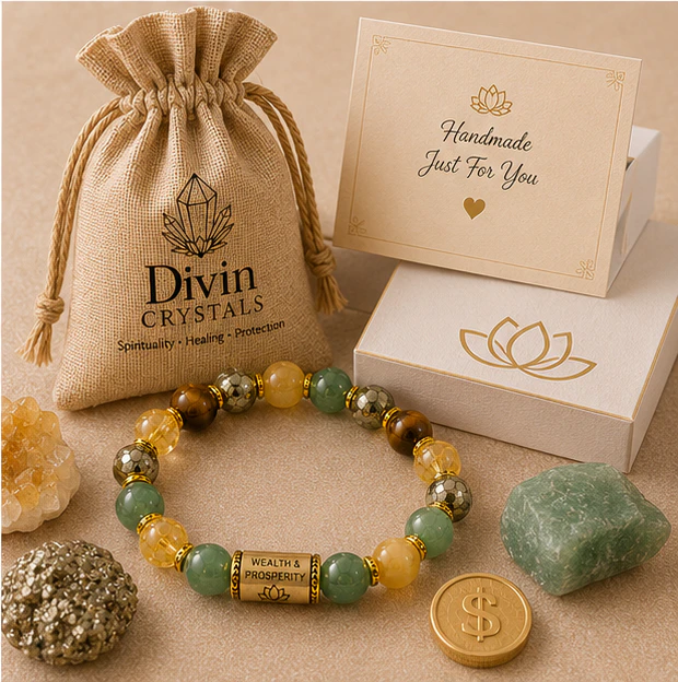Custom Bracelet  Wealth &amp; Prosperity