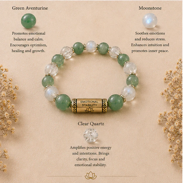 Custom Bracelet  Emotional Stability