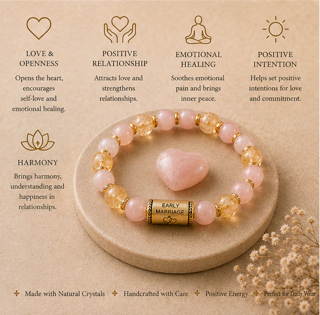 Custom Bracelet  Early Marriage