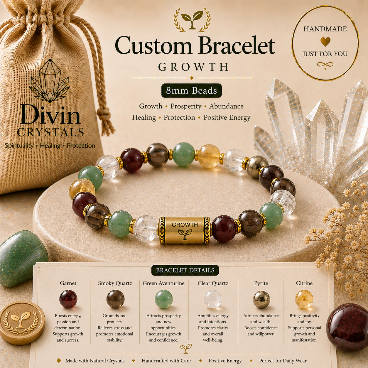 Custom Bracelet  Growth