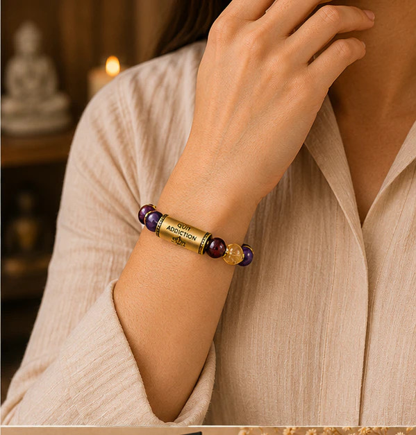 Custom Bracelet  Quit Addiction