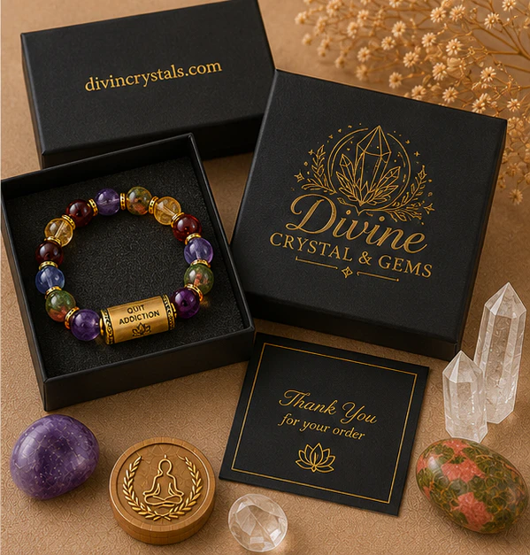 Custom Bracelet  Quit Addiction