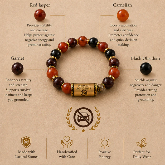 Custom Bracelet  Prevent Accidents