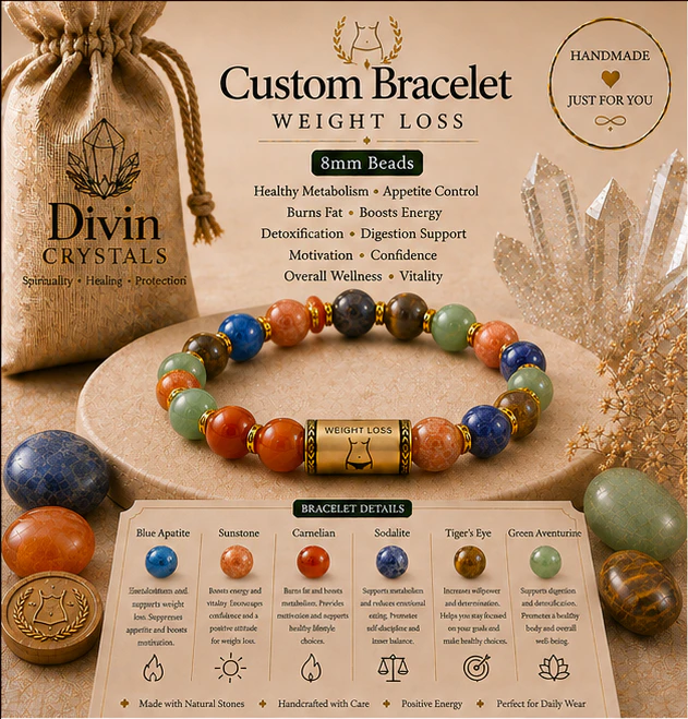 Custom Bracelet  Weight Loss