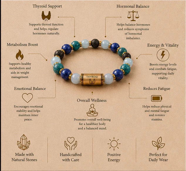 Custom Bracelet  Thyroid