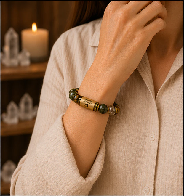 Money Magnet Bracelet  Natural