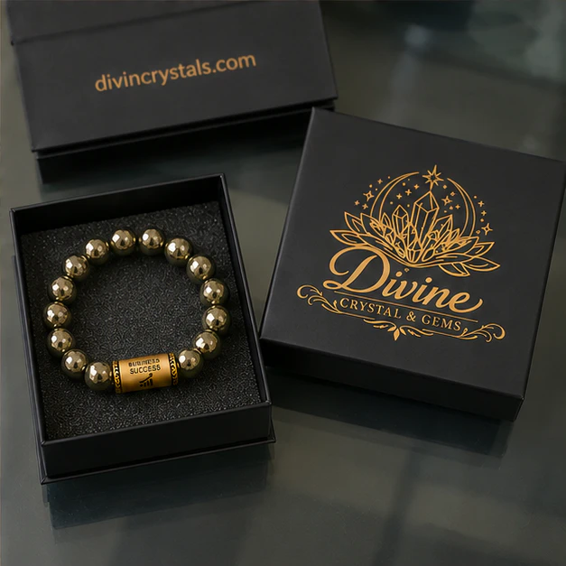 Pyrite 8mm Beads Bracelet