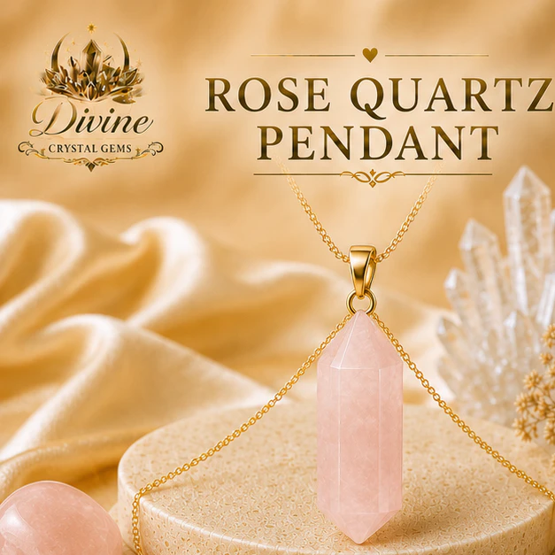 Pendant  Rose Quartz