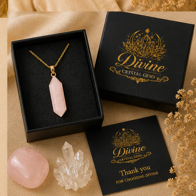 Pendant  Rose Quartz